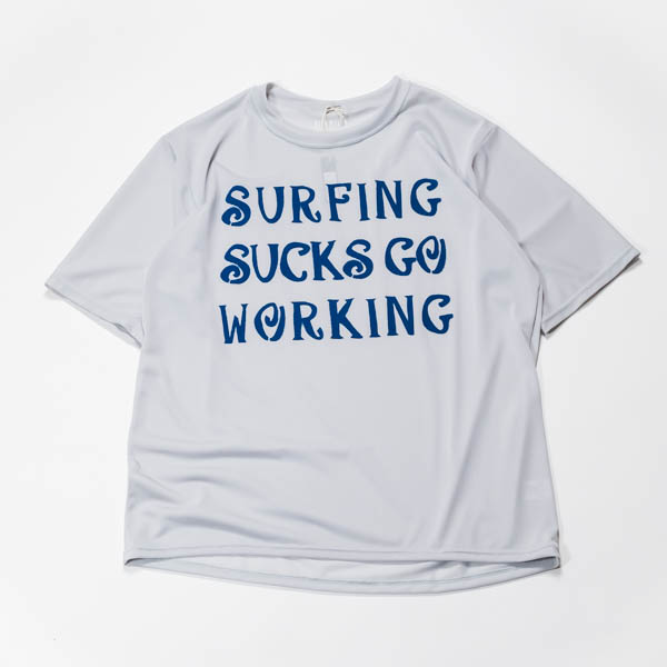 アイデンティファイ Sunguard Tee SARCASM Tシャツ ライトグレー / 正面