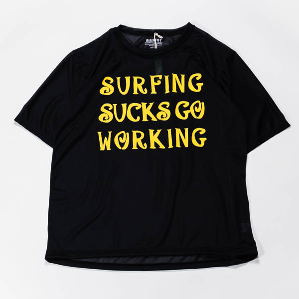 アイデンティファイ Sunguard Tee SARCASM Tシャツ ブラック / 正面