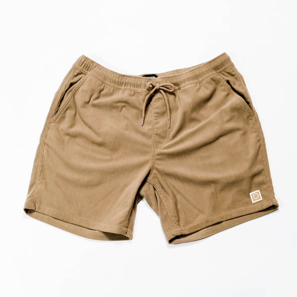ブリクストン コーデュロイショーツ メンズ カーキ / 正面