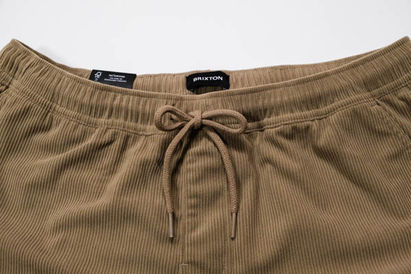 ブリクストン コーデュロイショーツ メンズ / ウエストタグ