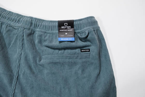 ブリクストン コーデュロイショーツ メンズ / リラックスフィット タグ