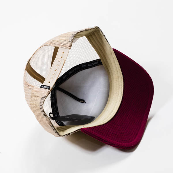 ブリクストン HUBAL C MP TRUCKER HAT トラッカーキャップ / 内側 メッシュバック スウェットバンド