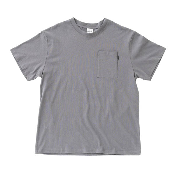 ビーチドデイズ ベーシック ポケット S/S Tee チャコール / 正面