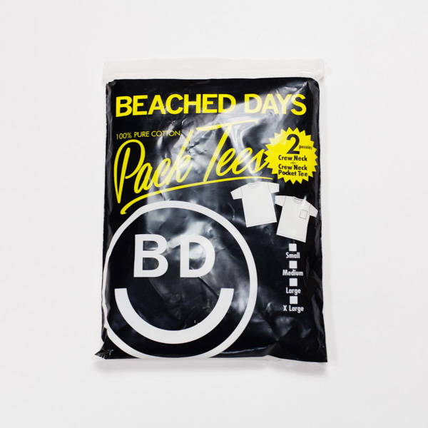 [BEACHED DAYS] PACK TEE