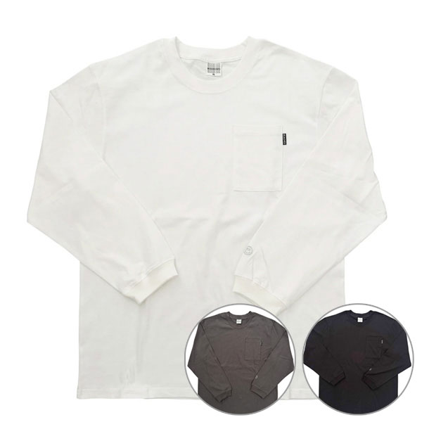 BEACHED DAYS ビーチドデイズ / ベーシック ポケット L/S Tee