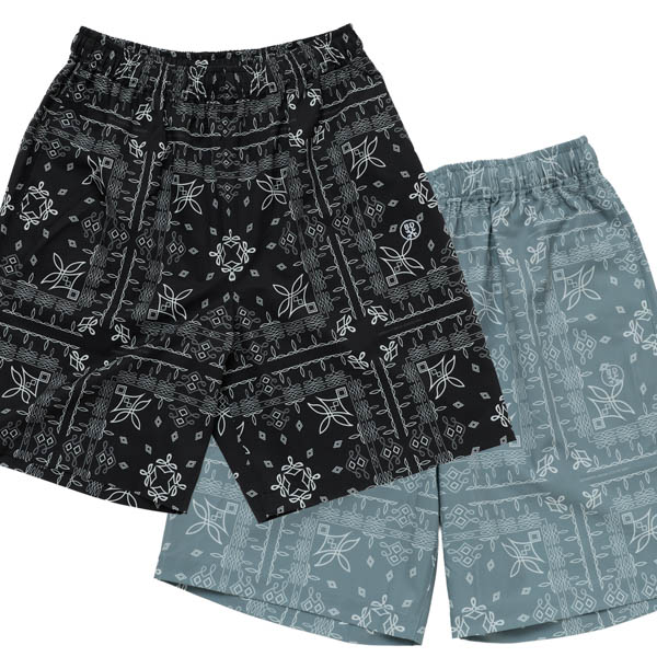 ビーチドデイズ × ブルコ ショーツ イージーショーツ バンダナ / BEACHED DAYS × BLUCO Easy Shorts Bandana