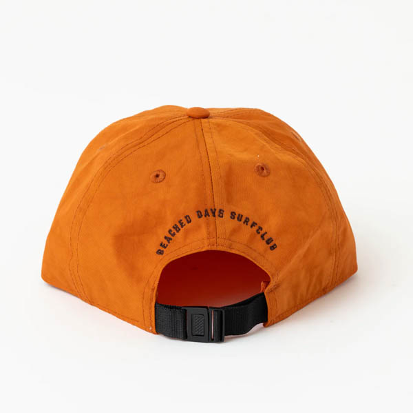 ビーチドデイズ SURF CLUB ロゴキャップ オレンジ / 背面