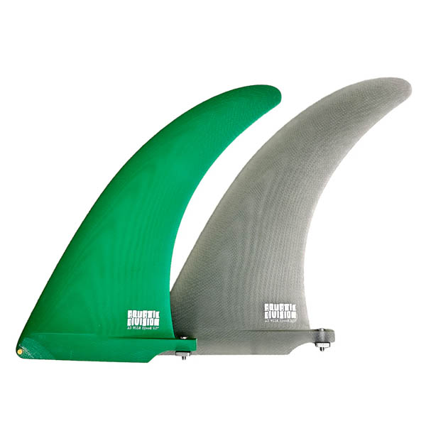 アクアティックディビジョン Wild Speed 9.5 シングルフィン Smoke / Green 2色（AQUATIC DIVISION）