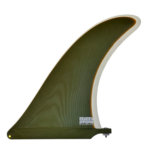 アクアティックディビジョン The Killer 9.75 シングルフィン Olive 正面
