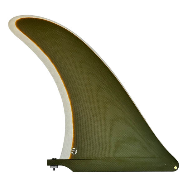 アクアティックディビジョン The Killer 9.75 シングルフィン Olive サイドビュー