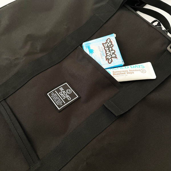 ビーチドデイズ フレックスマット キャリーバッグ / フロントポケット 小物収納 ディテール