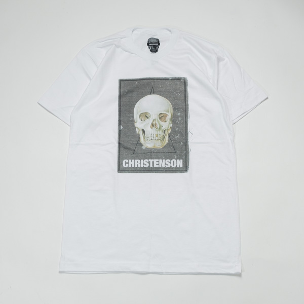 [CHRISTENSON SURFBOARDS] CIGAR SKULL SS TEE