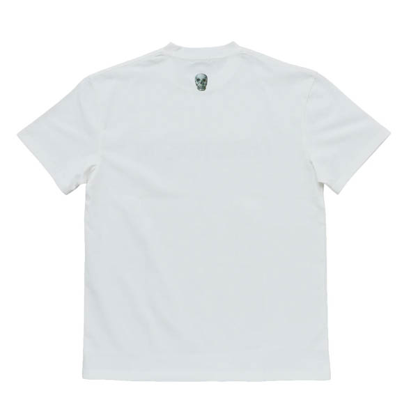 クリステンソン CC LOGO TEE Tシャツ ホワイト / 平置き 背面