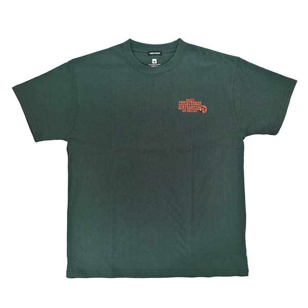 クリステンソン CC HEADS TEE Tシャツ スミクロ / 平置き 正面