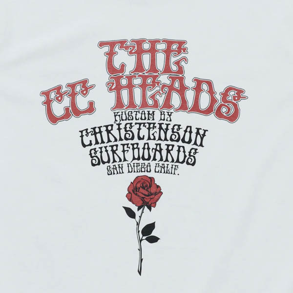 クリステンソン CC HEADS TEE Tシャツ / バックグラフィック ディテール