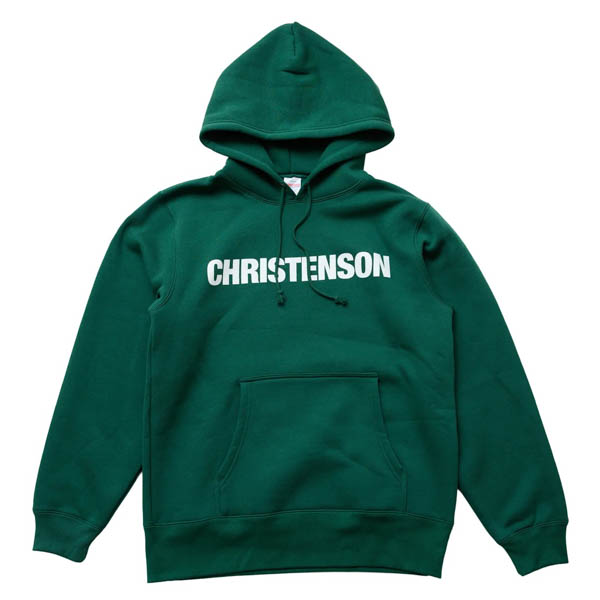 クリステンソン CC LOGO Pullover Hoodie パーカー グリーン / 正面