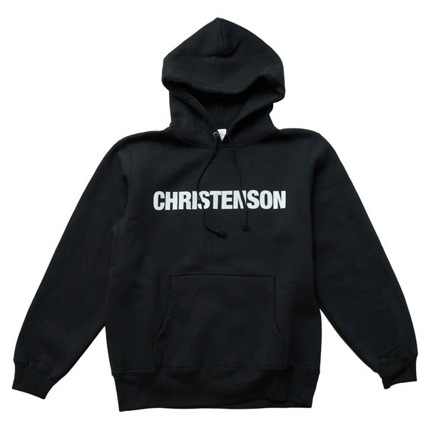 クリステンソン CC LOGO Pullover Hoodie パーカー ブラック / 正面