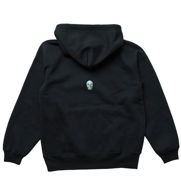 クリステンソン CC LOGO Pullover Hoodie パーカー ブラック / 背面 スカルマーク