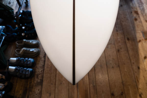 クリステンソン スピードマスター 9'6" CHRISTENSON Speedmaster / ノーズ側のアウトライン