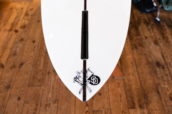 クリステンソン シーバケット 8'6" CHRISTENSON C-BUCKET / テール フィンボックスとロゴ