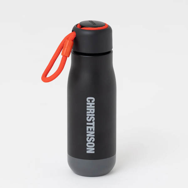 クリステンソン CC x ZOKU ステンレススチールボトル 350ml ボトル ブラック / 正面