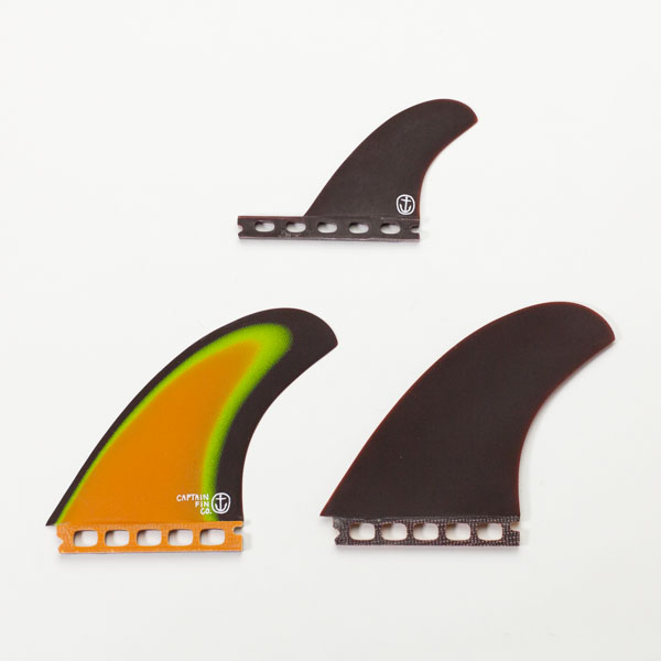 [CAPTAIN FIN]  CF-TWIN ESPECIAL (SINGLE TAB) / Brown