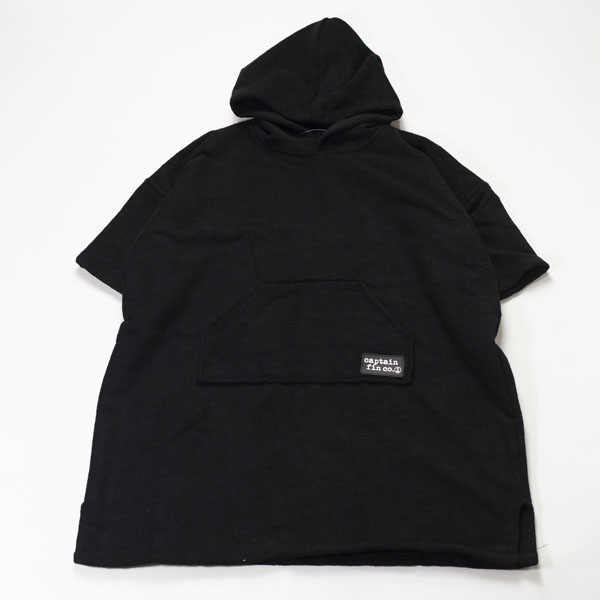 [CAPTAIN FIN] CF CHANGING ROBE KIDS BLACK