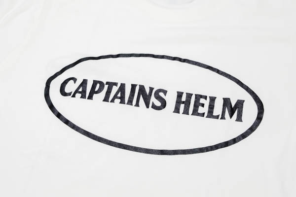 キャプテンズヘルム MITCH ABSHERE × CAPTAINS HELM Tシャツ / プリント詳細（バックプリント）