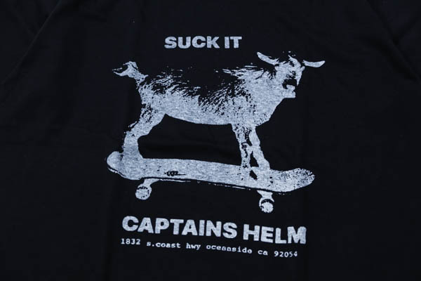 キャプテンズヘルム MITCH ABSHERE × CAPTAINS HELM Tシャツ / プリント詳細