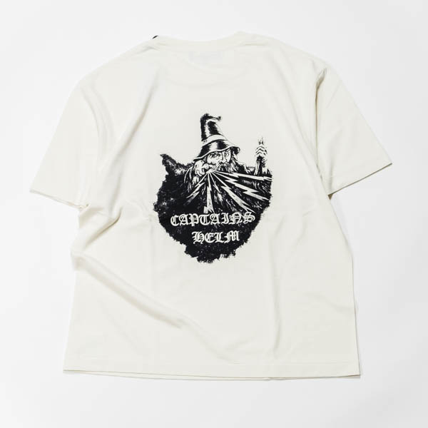 キャプテンズヘルム × ミッチ・アブシャー Tシャツ / CAPTAINS HELM × MITCH ABSHERE #WIZARD ART TEE