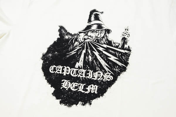 キャプテンズヘルム MITCH ABSHERE × CAPTAINS HELM Tシャツ / プリント詳細（バックプリント）