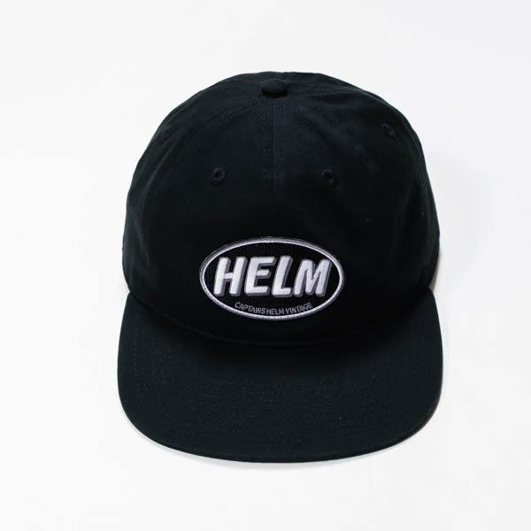 キャプテンズヘルム MITCH ABSHERE × CAPTAINS HELM キャップ ブラック / 正面
