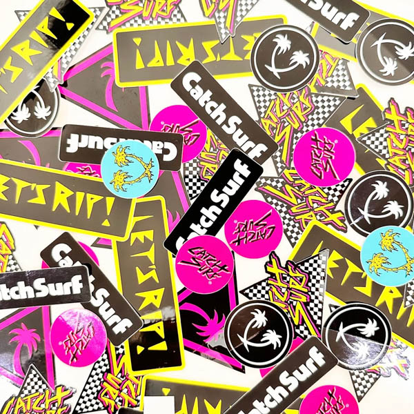 キャッチサーフ CATCH SURF 非売品ステッカー / 初回入荷限定ノベルティ