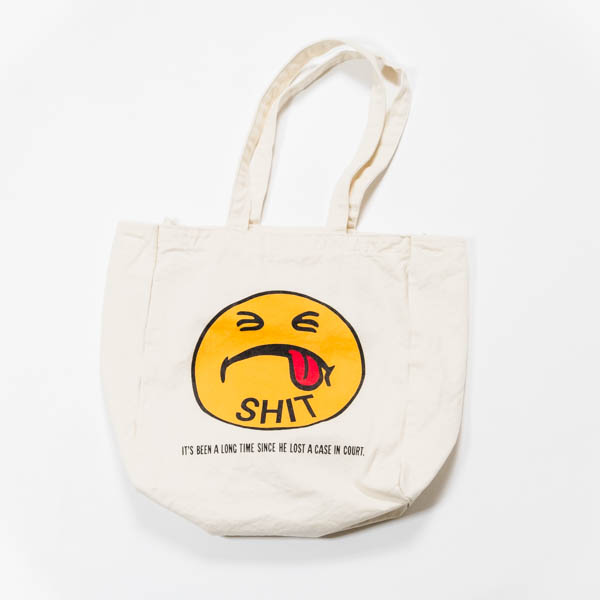 ハンドテックス HANDTEX SMILE Tote SHITスマイル面 平置き