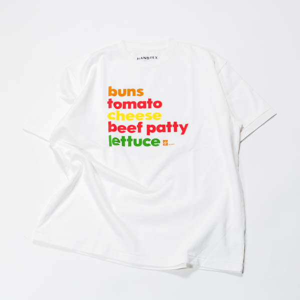 ハンドテックス B.T.C.B.L TEE Tシャツ ホワイト / 正面 平置き