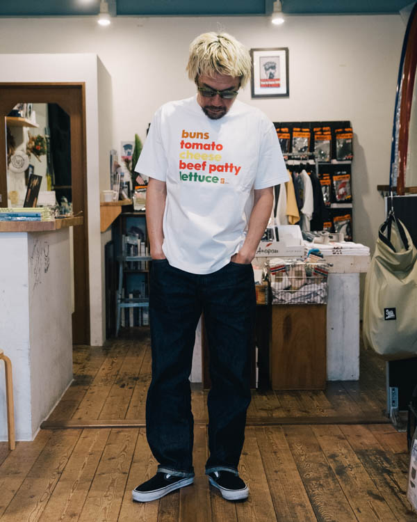 ハンドテックス B.T.C.B.L TEE Tシャツ ホワイト / 着用イメージ 正面