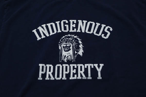 スラッピーサプライ INDIGENOUS Tee / INDIGENOUS PROPERTY チーフ プリント アップ