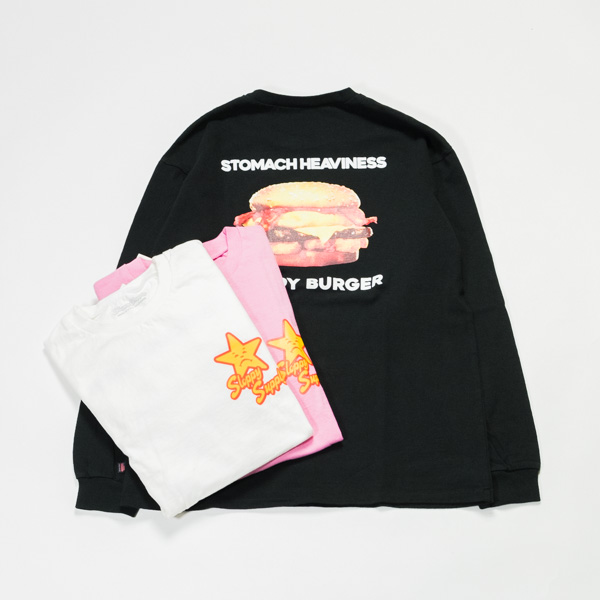 SLOPPY SUPPLY スラッピーサプライ/  SLOPPY BURGER スラッピー バーガー ロングスリーブTシャツ