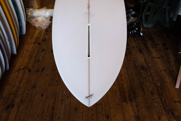 ファロー COSMIC BANDITO 9'6" Furrow Surf Craft / フィンボックス周辺