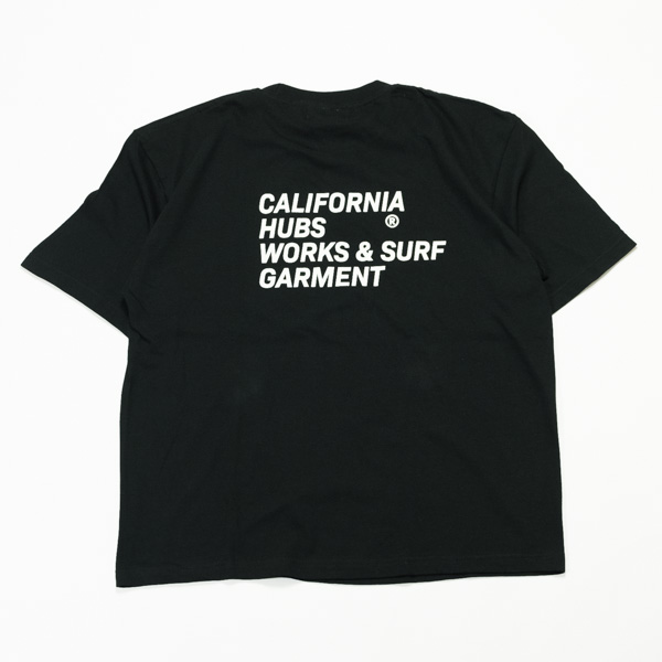 HUBS ハブス / プリント Tシャツ