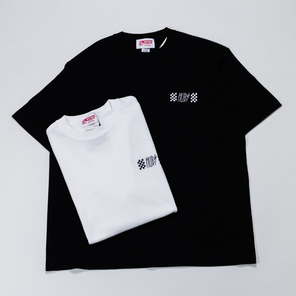 HUBS ハブス / 刺繍ロゴTee