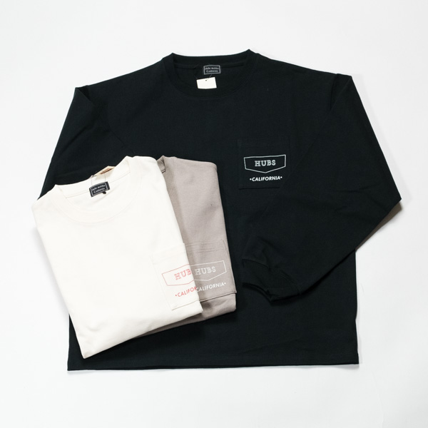 HUBS ハブス / CAL ポケット ロンT