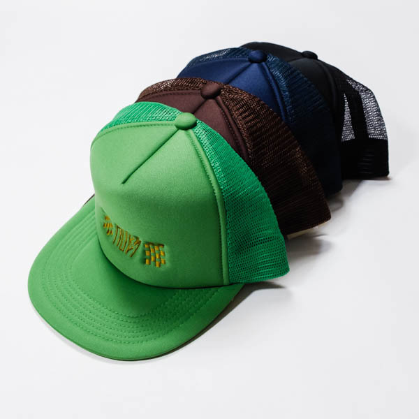 ハブス Mesh Cap キャップ グリーン・ブラウン・ネイビー・ブラック / 4色展開