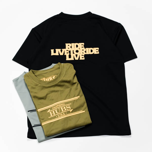 ハブス Sun Guard Tee ラッシュガード グレー・カーキ・ブラック / 3色展開