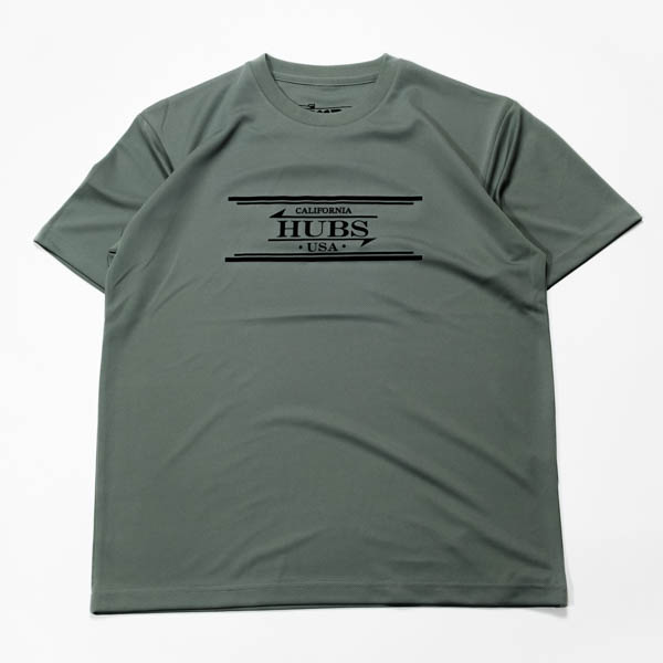 ハブス Sun Guard Tee ラッシュガード グレー / 正面