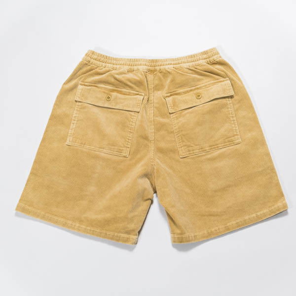 ハンテン コーデュロイショーツ ベージュ / 背面