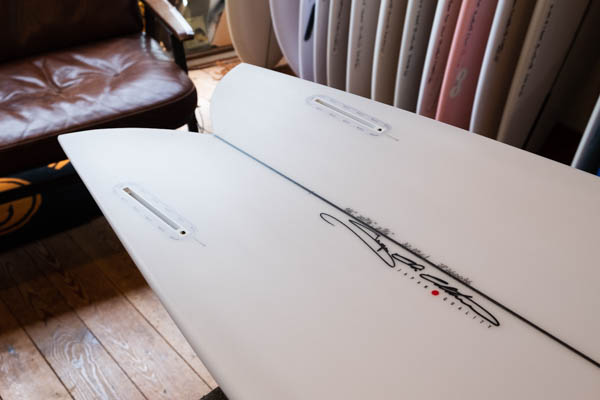 クリステンソン ジャパン フィッシュ ツインフィン / ブランドロゴ CHRISTENSON SURFBOARDS JAPAN