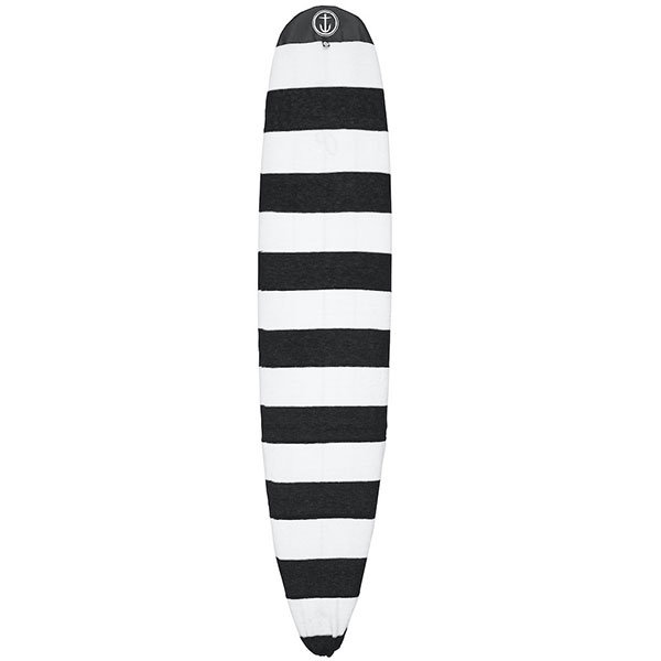 [CAPTAIN FIN] Longboard Surfboard Sock BLK/WHT