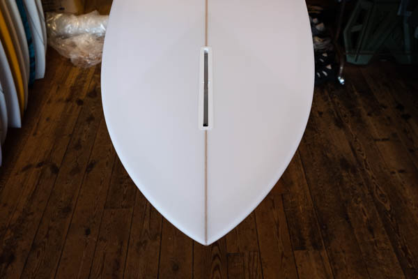 マンダラ CLANDESTINO 7'10" MANDALA Custom Shapes / ロゴ部分