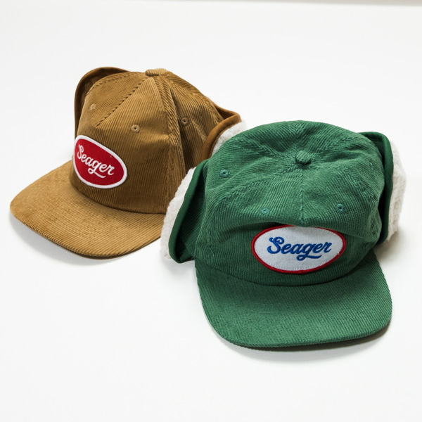 SEAGER（シガー）Russ Flap Corduroy cap